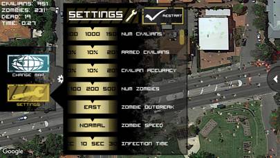 Zombie Outbreak Simulator Pro Captura de pantalla de la aplicación #4