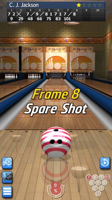 My Bowling 3D App skärmdump #3