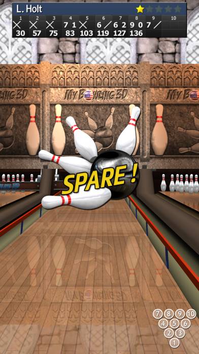 My Bowling 3D App skärmdump #4