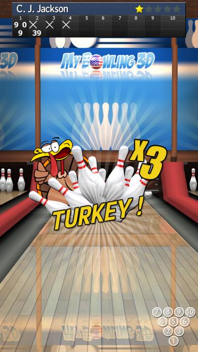 My Bowling 3D App skärmdump #5