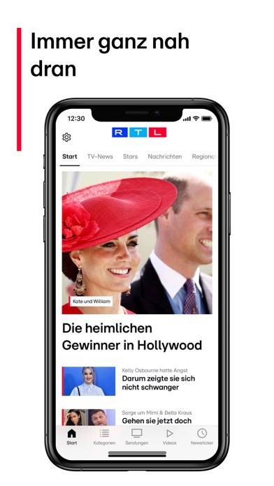 RTL.de: News, Stories & Videos App-Screenshot #2