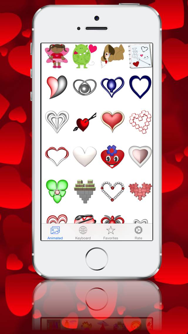 Love Emojis App screenshot #2