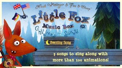 Little Fox Nursery Rhymes Captura de pantalla de la aplicación #1