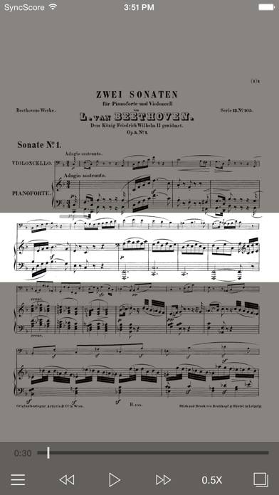 Beethoven Cello Sonatas App screenshot #1