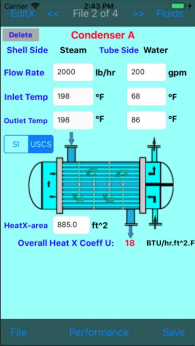 Heat Exchanger Performance Schermata dell'app