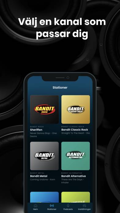 Bandit Rock App skärmdump