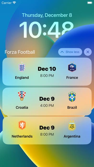 Forza Football - Live Scores Bildschirmfoto