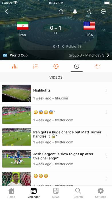 Forza Football App skärmdump #5