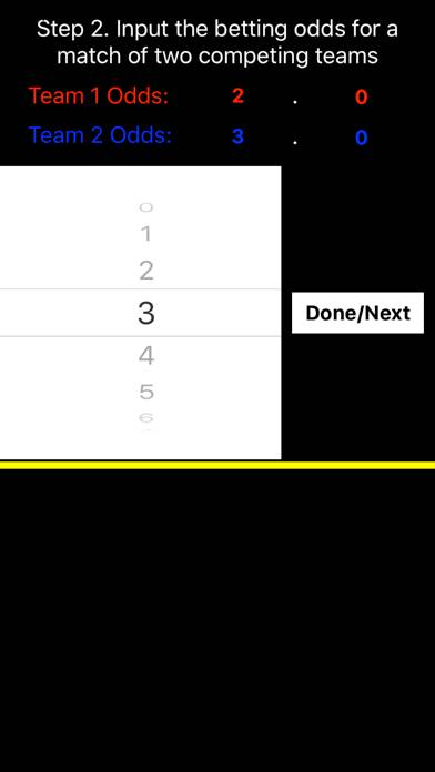 Sure Win Bet Calculator screenshot
