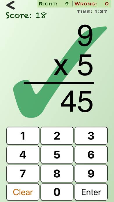 Mental Math Cards Games & Tips App screenshot #2