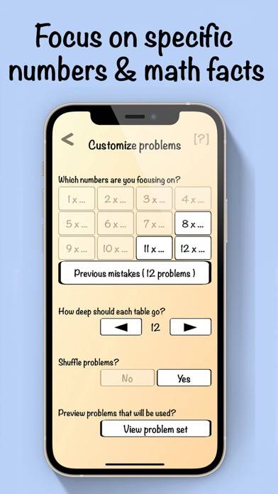 Mental Math Cards Games & Tips App screenshot #6