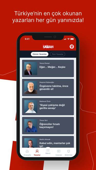 Sabah Haberler App screenshot #5