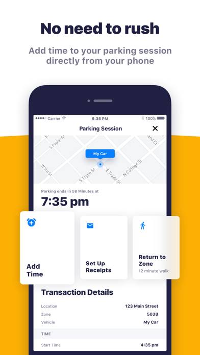 Passport Parking App screenshot