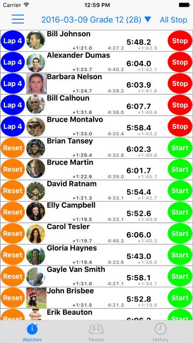 Ultimate Stopwatch Captura de pantalla de la aplicación #2