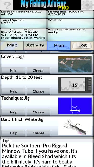 My Fishing Advisor App screenshot #1