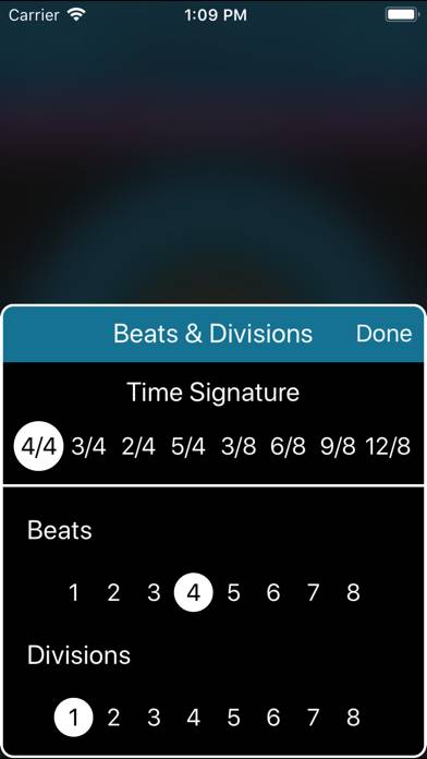 Time Trainer Metronome App screenshot #3