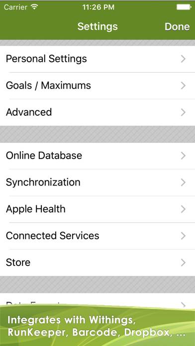 CaloryGuard Pro Captura de pantalla de la aplicación #5