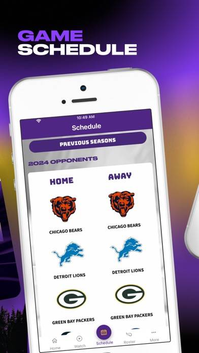 Minnesota Vikings App screenshot