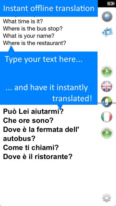 Translate Offline: Italian Pro App screenshot #2