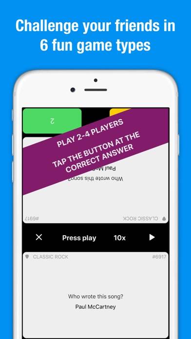 Music Quiz plus Schermata dell'app #5
