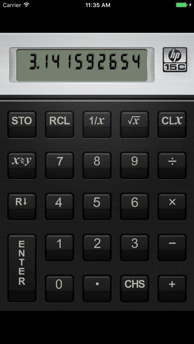 HP 15C Calculator Capture d'écran de l'application #2