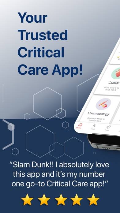 Critical- Medical Guide Capture d'écran de l'application #1