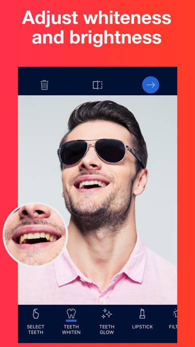 Teeth Whitener App screenshot #4
