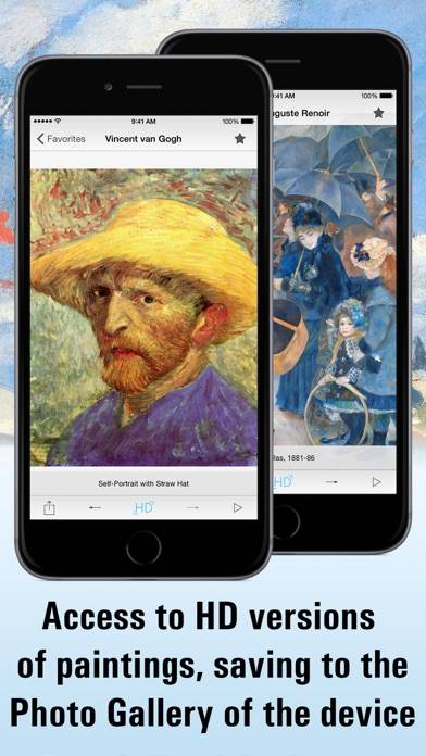 Impressionism HD App screenshot