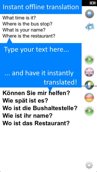 Translate Offline: German Pro App screenshot