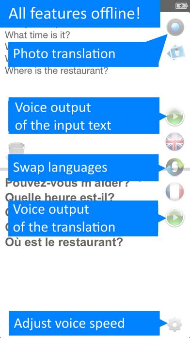 Translate Offline: French Pro Capture d'écran de l'application #1