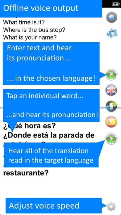 Offline Translator Spanish Pro Captura de pantalla de la aplicación #3