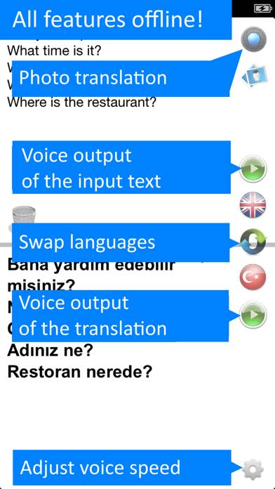Offline Translator Turkish Pro App-Screenshot #1