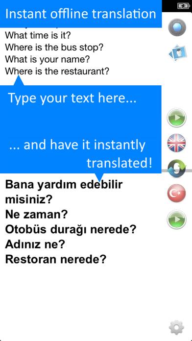 Offline Translator Turkish Pro App screenshot #2
