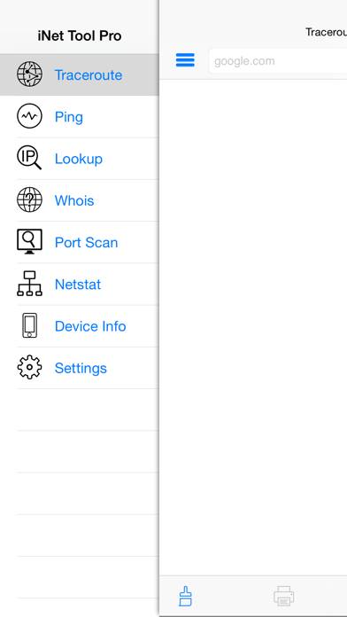 INet Tools Pro Captura de pantalla de la aplicación #1
