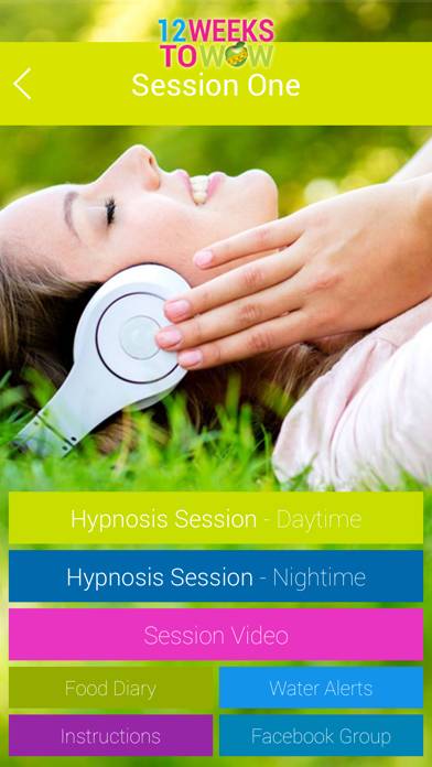 Virtual Gastric Band Hypnosis App screenshot