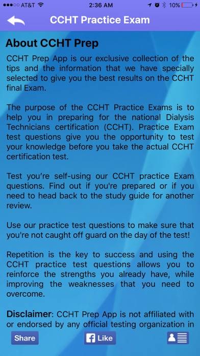 CCHT PREP screenshot