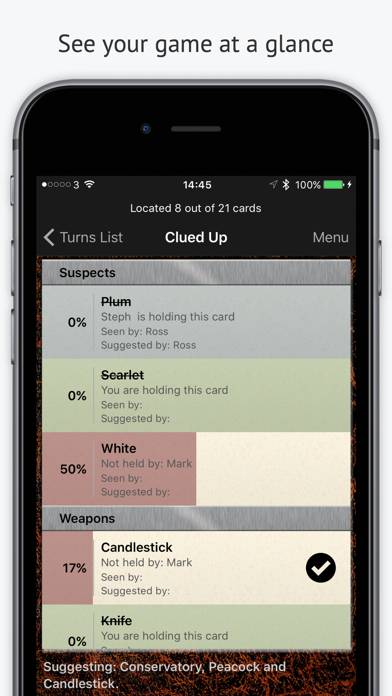 Klued Up Pro Board Game Solver App screenshot #1