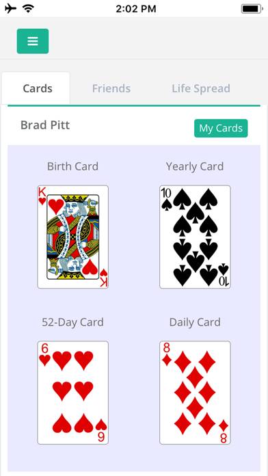 My Destiny Cards App screenshot #2