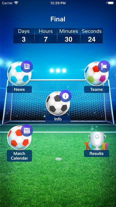 Euro Football 2024 Live scores Schermata dell'app #1