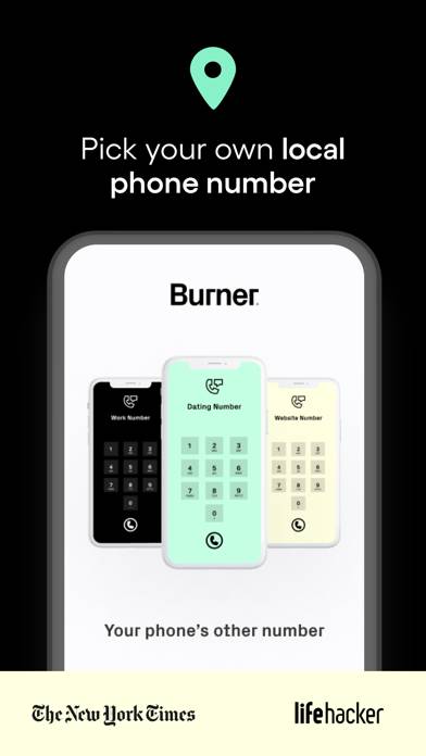 Burner: Second Phone Number App screenshot