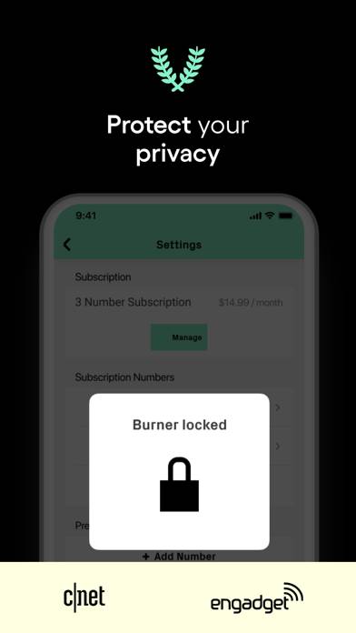 Burner: Second Phone Number App screenshot