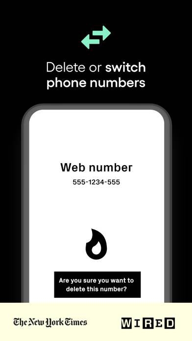 Burner: Second Phone Number App screenshot