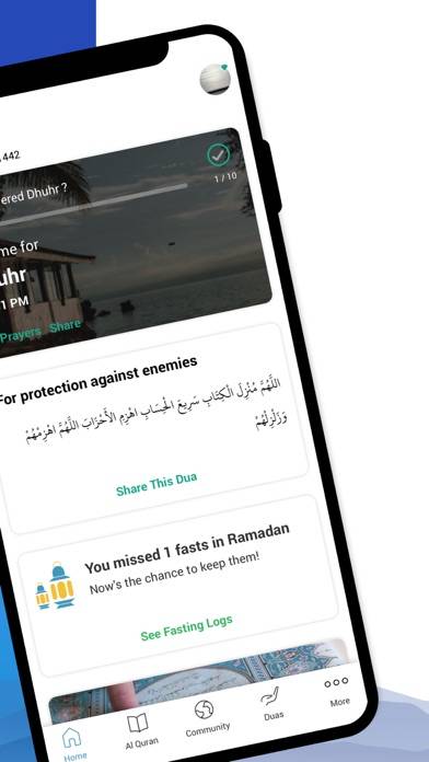 Athan: Prayer Times & Al Quran Schermata dell'app #2