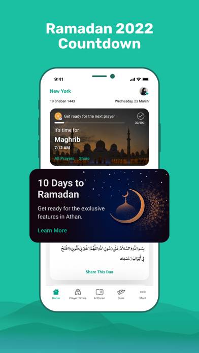 Athan: Prayer Times & Al Quran App screenshot #3