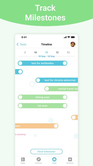 Pregnancy plus | Tracker App App skärmdump #4