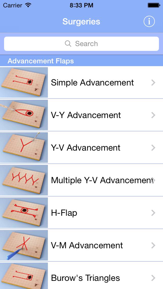 Surgical Flaps App screenshot #1