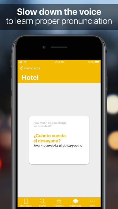 SpeakEasy Spanish Captura de pantalla de la aplicación #4