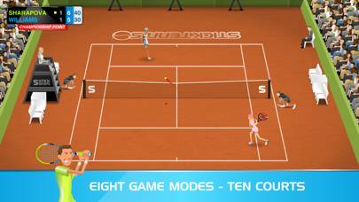 Stick Tennis Capture d'écran de l'application #2
