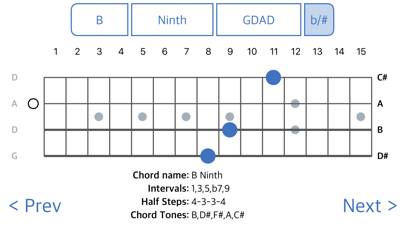 Chordfinder for Bouzouki Schermata dell'app