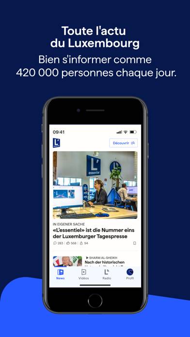 L’essentiel Capture d'écran de l'application